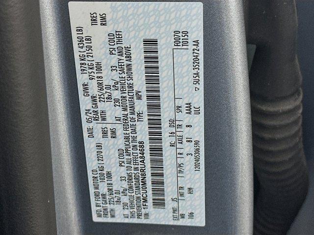 used 2024 Ford Escape car, priced at $21,487