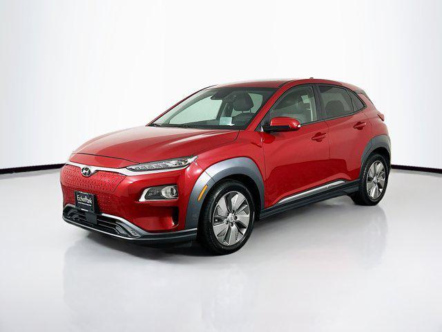 used 2021 Hyundai Kona EV car, priced at $16,909