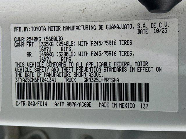 used 2023 Toyota Tacoma car, priced at $31,297