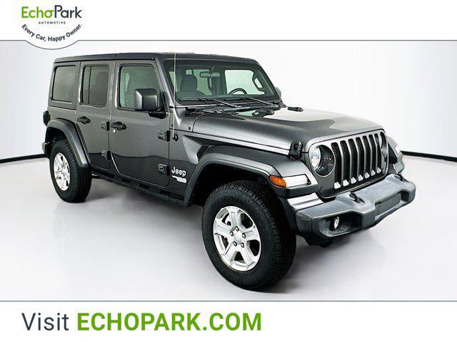 used 2020 Jeep Wrangler Unlimited car, priced at $27,939