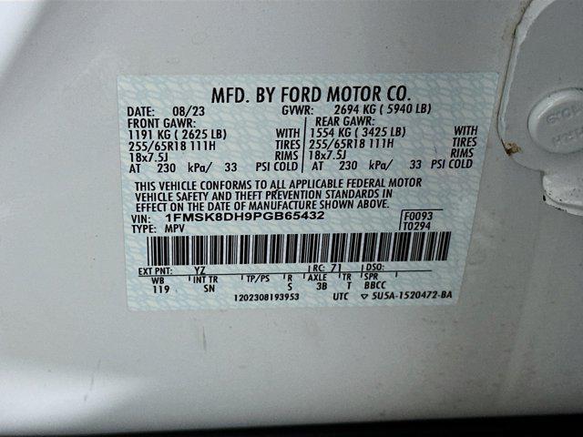 used 2023 Ford Explorer car, priced at $28,497