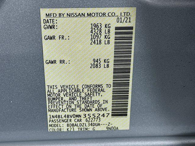 used 2021 Nissan Altima car, priced at $17,589