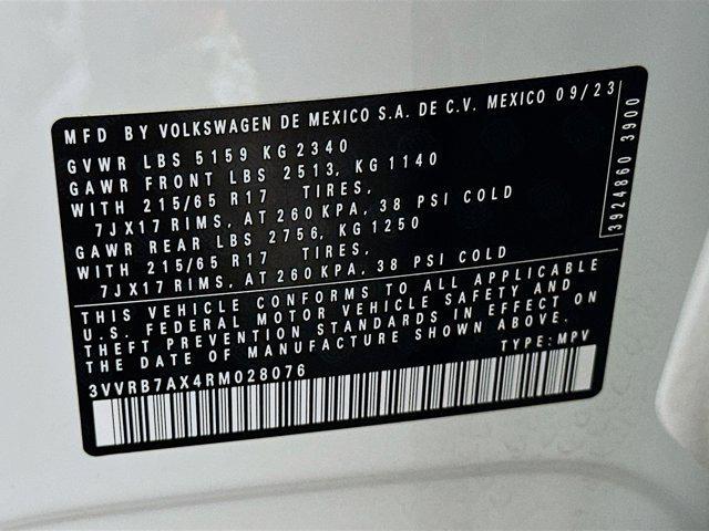 used 2024 Volkswagen Tiguan car, priced at $22,197