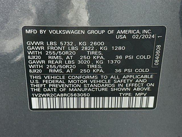 used 2024 Volkswagen Atlas car, priced at $29,397