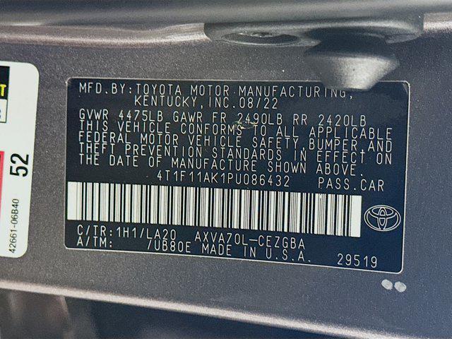used 2023 Toyota Camry car, priced at $25,797