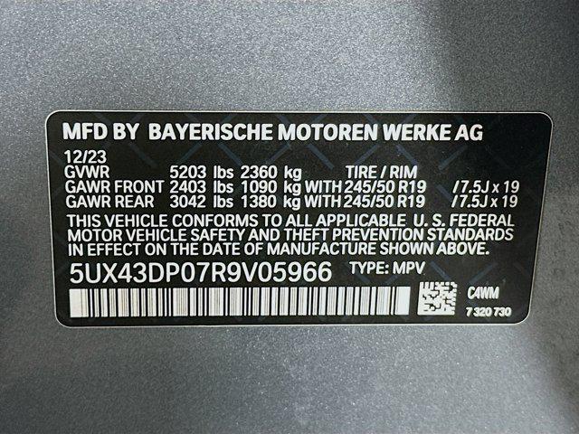 used 2024 BMW X3 car, priced at $27,996