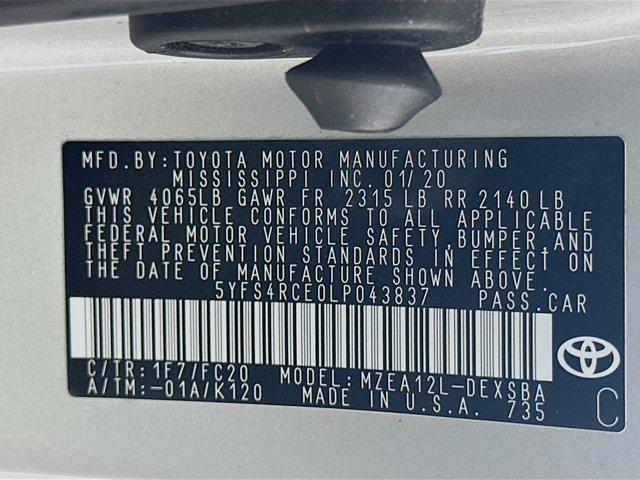 used 2020 Toyota Corolla car, priced at $18,297