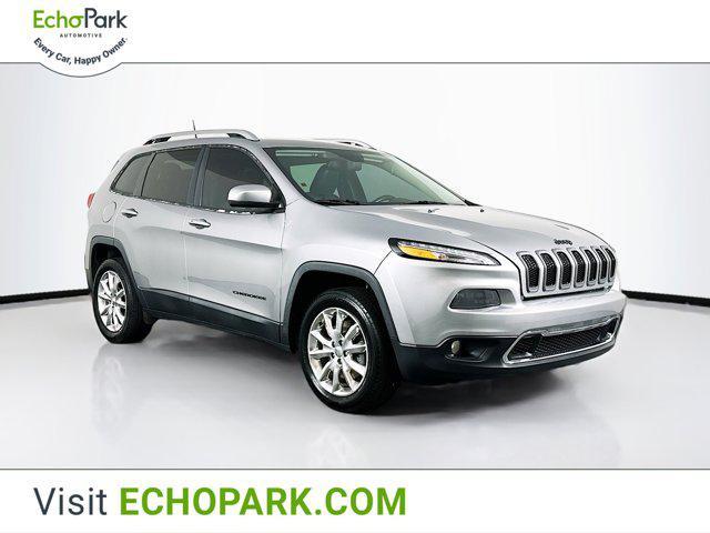 used 2016 Jeep Cherokee car, priced at $12,589