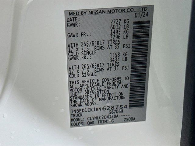 used 2024 Nissan Frontier car, priced at $27,497