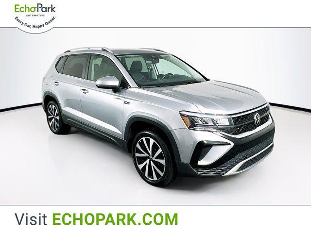 used 2024 Volkswagen Taos car, priced at $21,597