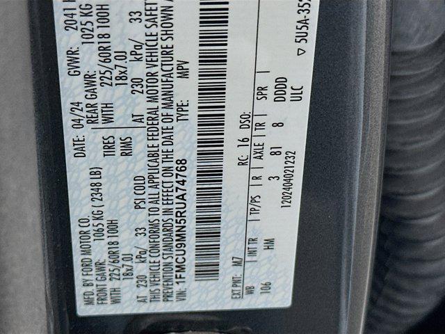 used 2024 Ford Escape car, priced at $18,987