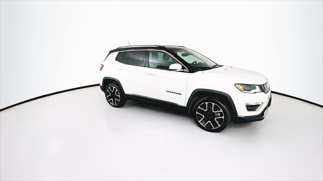 used 2021 Jeep Compass car, priced at $18,499