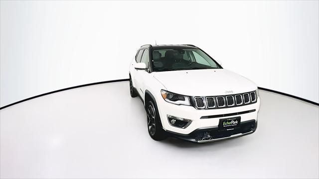 used 2021 Jeep Compass car, priced at $18,499