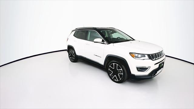 used 2021 Jeep Compass car, priced at $18,499