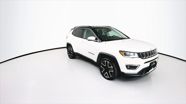 used 2021 Jeep Compass car, priced at $18,499