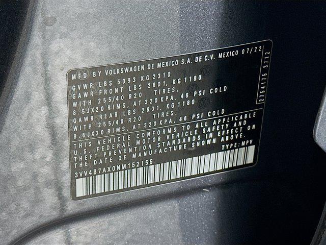 used 2022 Volkswagen Tiguan car, priced at $23,587