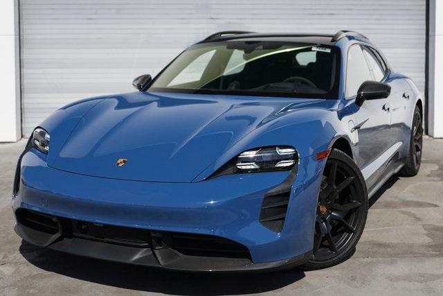 used 2023 Porsche Taycan Cross Turismo car, priced at $159,998