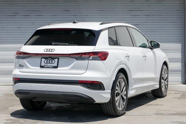 new 2025 Audi Q4 e-tron car, priced at $54,960