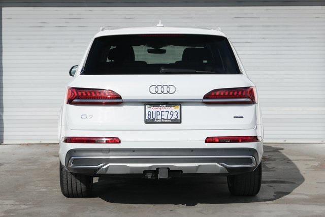 used 2021 Audi Q7 car, priced at $40,498