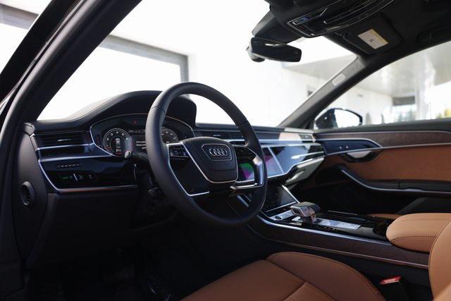 new 2025 Audi A8 car, priced at $106,835