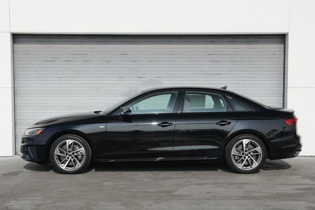 new 2025 Audi A4 car, priced at $48,075