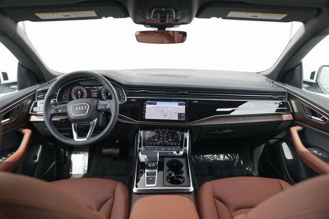 new 2025 Audi Q8 car, priced at $85,955