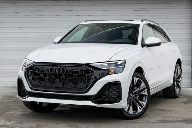 new 2025 Audi Q8 car, priced at $85,955