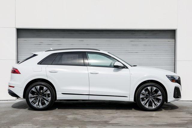 new 2025 Audi Q8 car, priced at $85,955