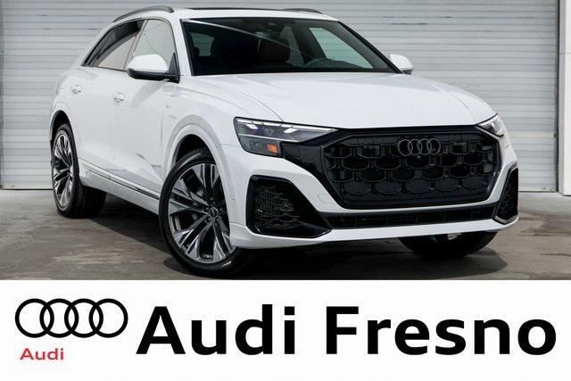 new 2025 Audi Q8 car, priced at $85,955