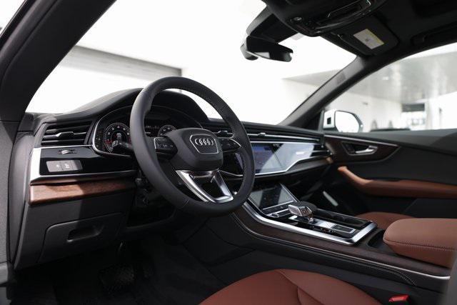 new 2025 Audi Q8 car, priced at $85,955