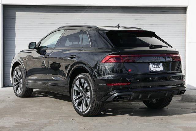 new 2025 Audi Q8 car, priced at $86,085