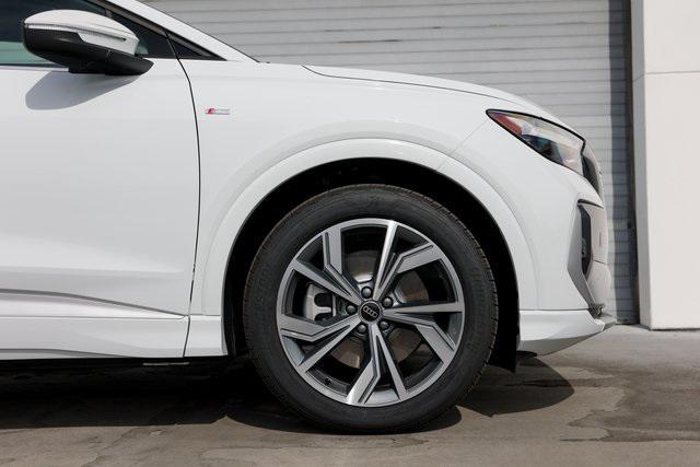 new 2025 Audi Q4 e-tron Sportback car, priced at $62,625