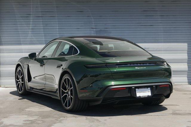 new 2025 Porsche Taycan car, priced at $137,215