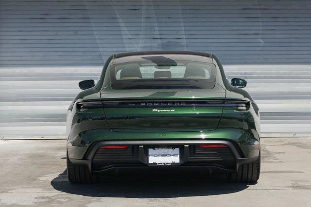 new 2025 Porsche Taycan car, priced at $137,215