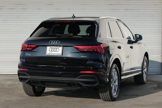 new 2024 Audi Q3 car, priced at $44,275