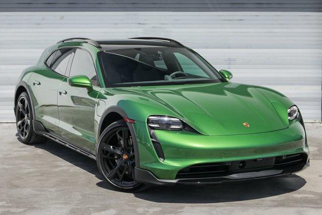 used 2023 Porsche Taycan Cross Turismo car, priced at $125,999