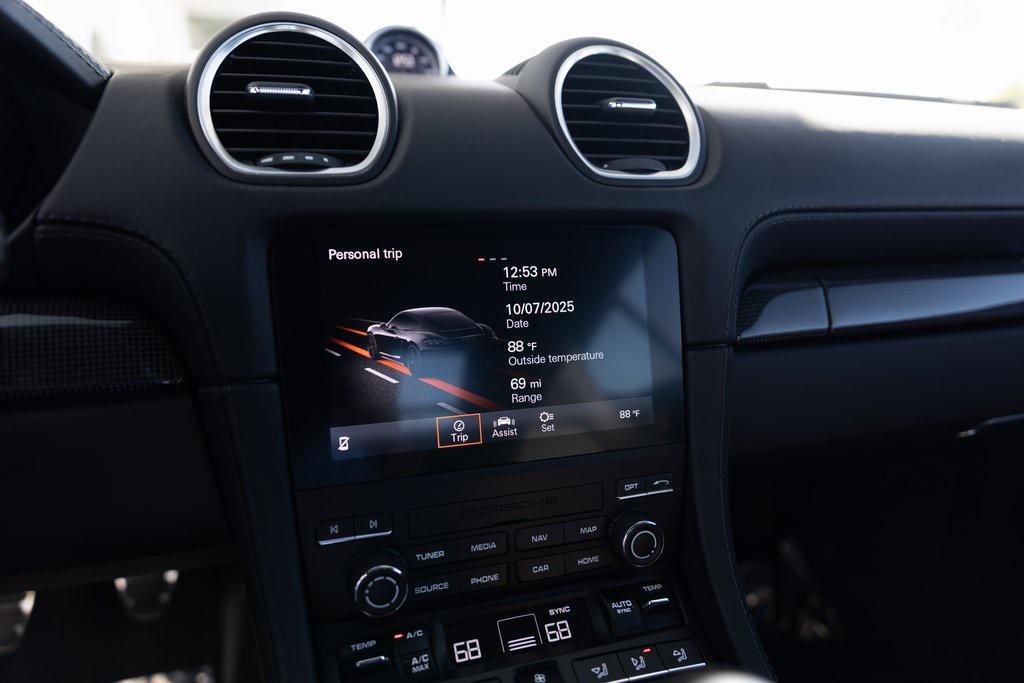 used 2025 Porsche 718 Cayman car, priced at $132,998