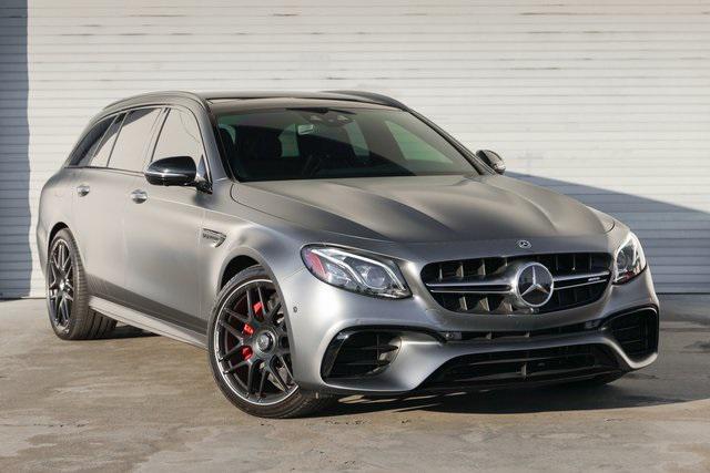 used 2020 Mercedes-Benz AMG E 63 car, priced at $85,999