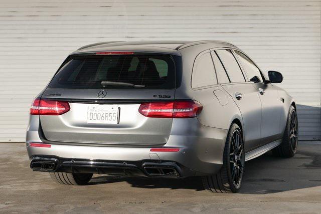 used 2020 Mercedes-Benz AMG E 63 car, priced at $85,999