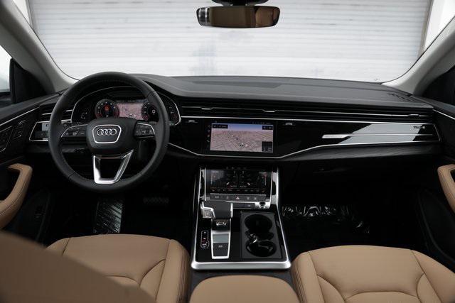 new 2025 Audi Q8 car, priced at $85,305