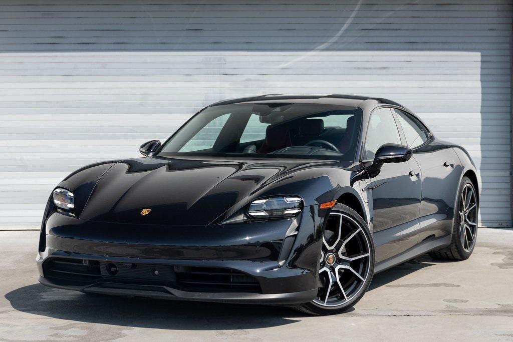 used 2024 Porsche Taycan car, priced at $98,982