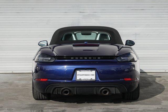 used 2023 Porsche 718 Boxster car, priced at $104,888