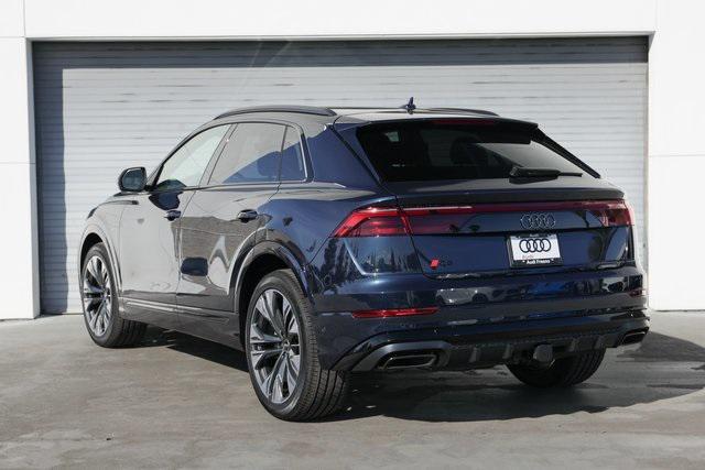 new 2024 Audi Q8 car, priced at $98,755