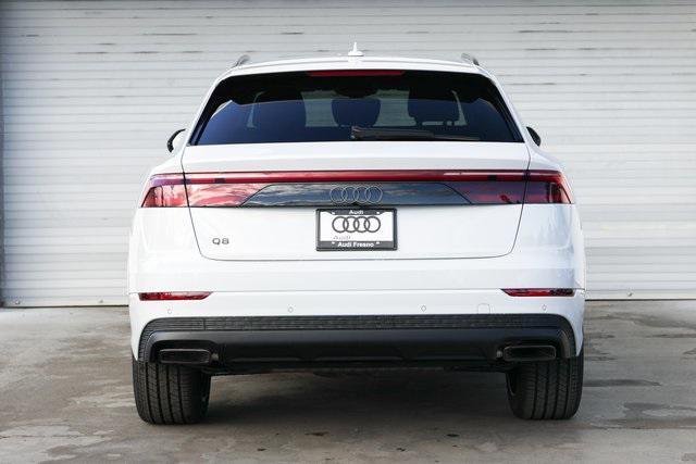 new 2025 Audi Q8 car, priced at $83,805