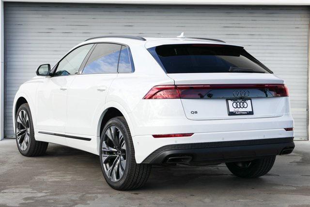 new 2025 Audi Q8 car, priced at $83,805