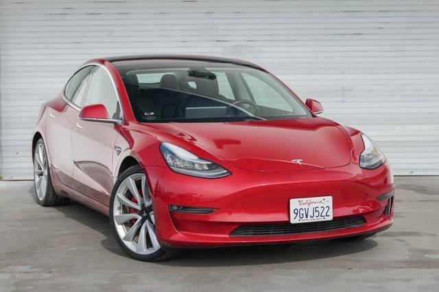 used 2018 Tesla Model 3 car, priced at $24,498