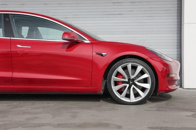 used 2018 Tesla Model 3 car, priced at $24,498