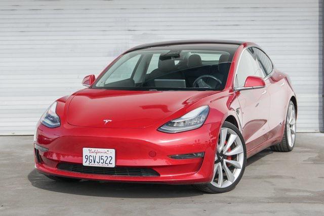 used 2018 Tesla Model 3 car, priced at $24,498