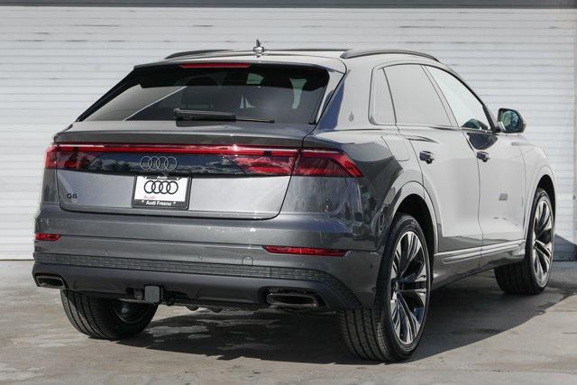 new 2025 Audi Q8 car, priced at $85,810