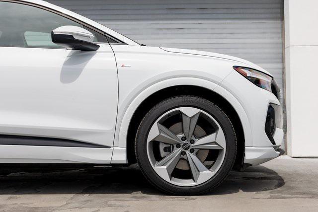 new 2025 Audi Q4 e-tron Sportback car, priced at $67,640